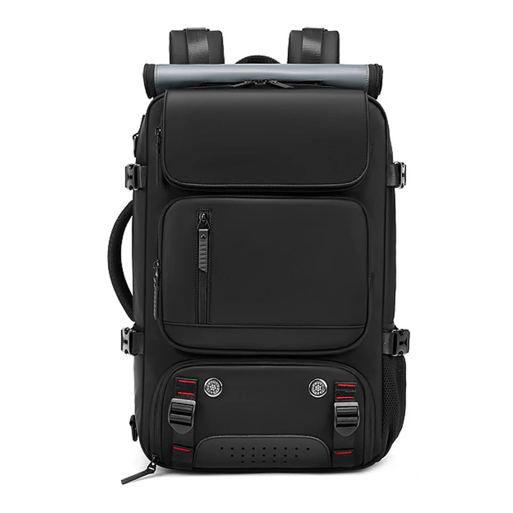 Lisslune | TRAVELMAX Pack – Waterproof Travel Backpack with USB Port, Shoe Compartment & Anti-Theft Pocket