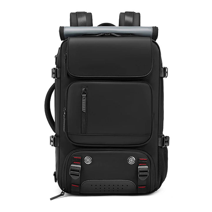 Lisslune | TRAVELMAX Pack – Waterproof Travel Backpack with USB Port, Shoe Compartment & Anti-Theft Pocket