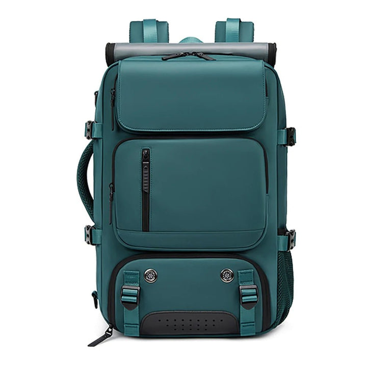 Lisslune | TRAVELMAX Pack – Waterproof Travel Backpack with USB Port, Shoe Compartment & Anti-Theft Pocket