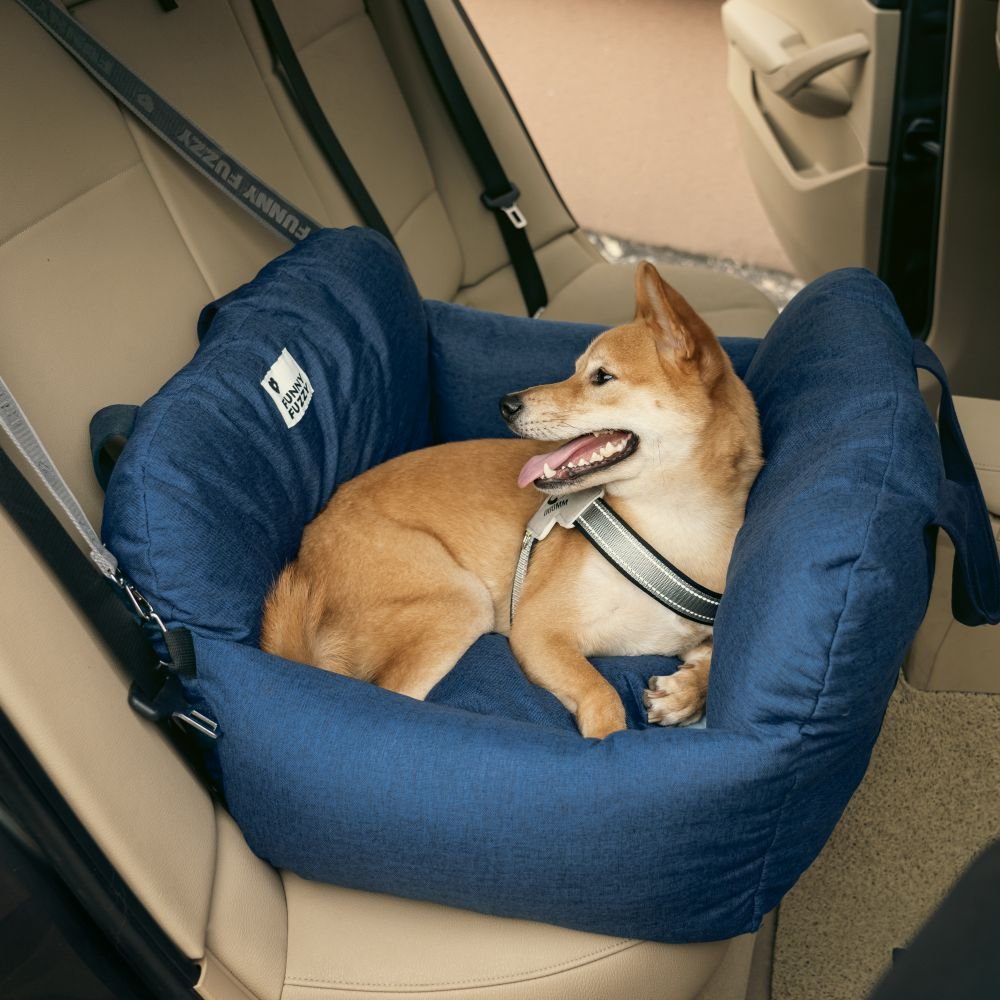 Lisslune | Travelpup – Dog Seat Bed for Safe & Comfortable Car Rides