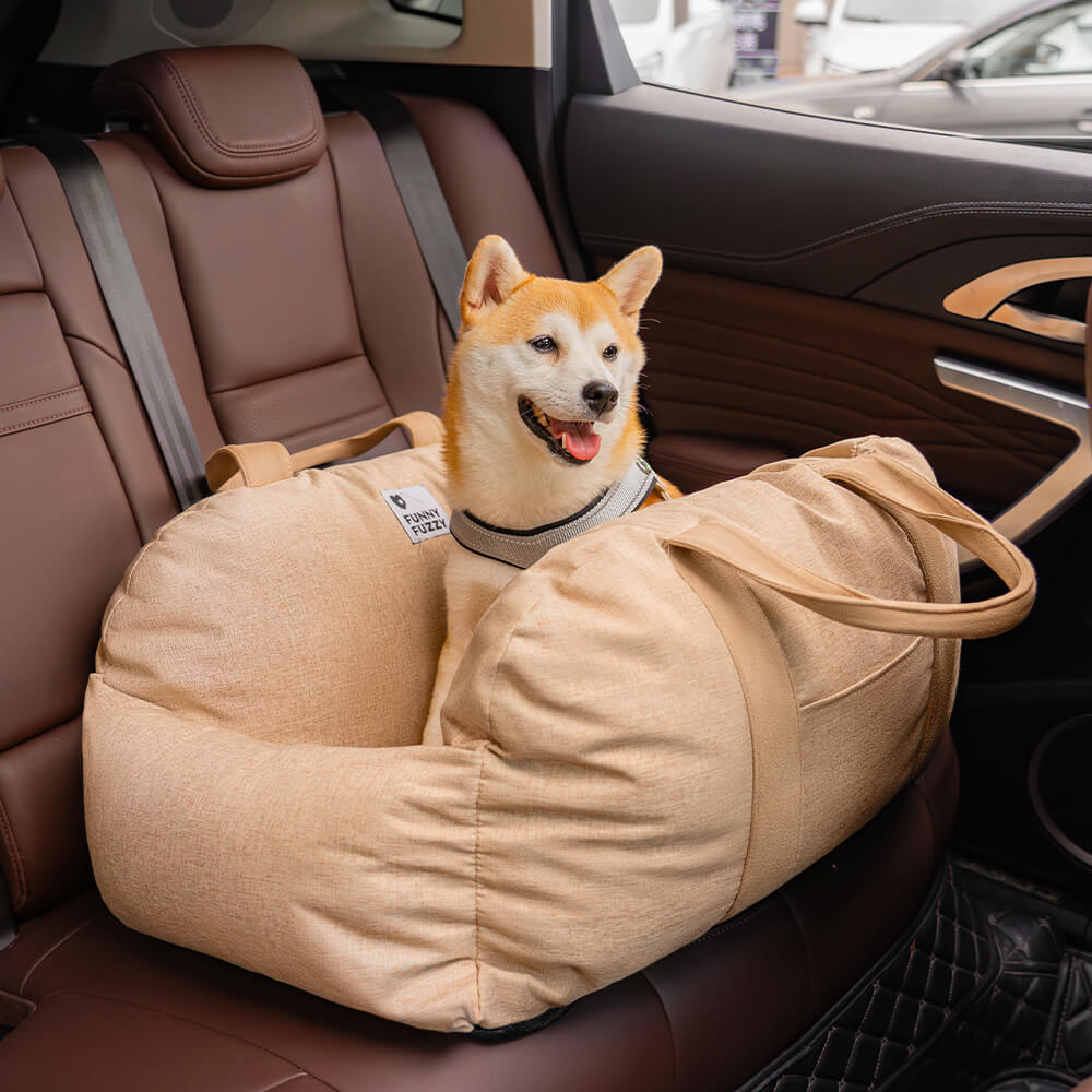 Lisslune | Travelpup – Dog Seat Bed for Safe & Comfortable Car Rides
