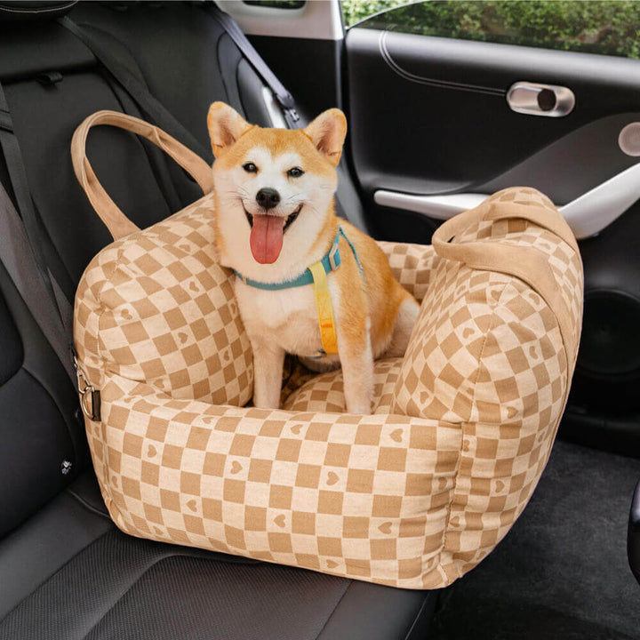 Lisslune | Travelpup – Dog Seat Bed for Safe & Comfortable Car Rides