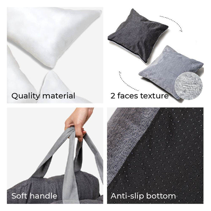 Lisslune | Travelpup – Dog Seat Bed for Safe & Comfortable Car Rides