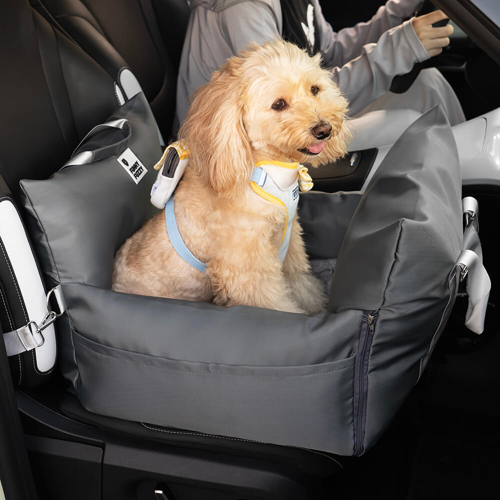 Lisslune | Travelpup – Dog Seat Bed for Safe & Comfortable Car Rides