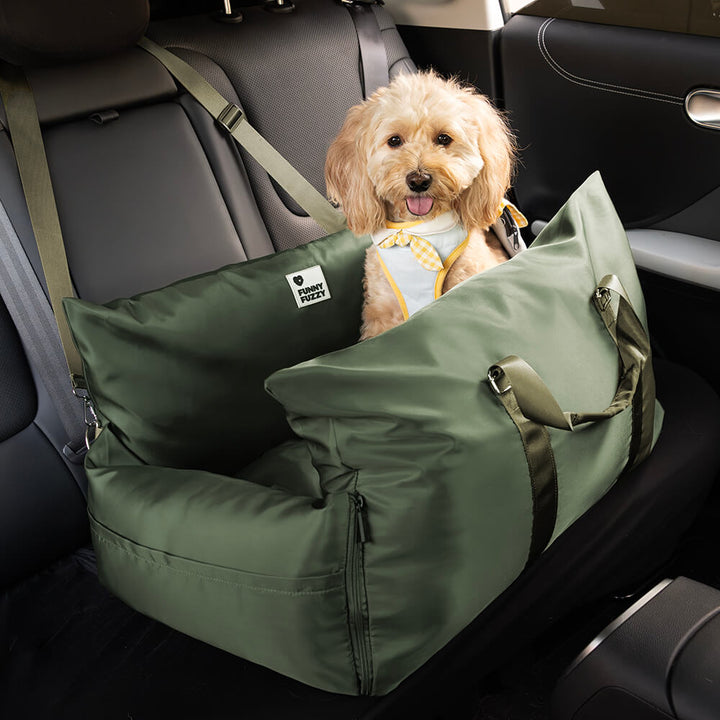 Lisslune | Travelpup – Dog Seat Bed for Safe & Comfortable Car Rides