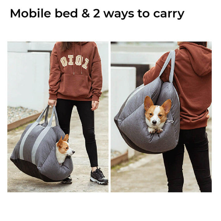 Lisslune | Travelpup – Dog Seat Bed for Safe & Comfortable Car Rides