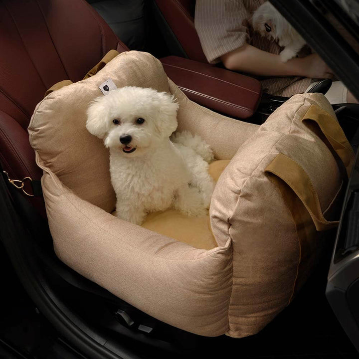 Lisslune | Travelpup – Dog Seat Bed for Safe & Comfortable Car Rides