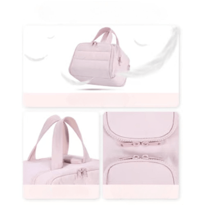 Lisslune | Travelsmart Kit – Compact Toiletry Bag with Hook & Waterproof Compartments