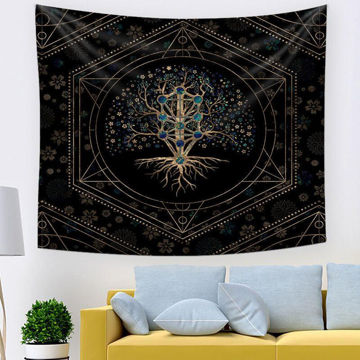 Lisslune | Tree of Life Home Wall Tapestry - Elegant Dorm & Room Decoration