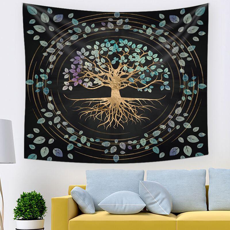 Lisslune | Tree of Life Home Wall Tapestry - Elegant Dorm & Room Decoration