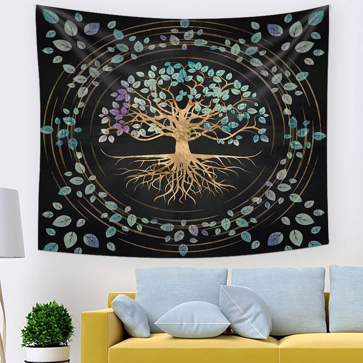 Lisslune | Tree of Life Home Wall Tapestry - Elegant Dorm & Room Decoration