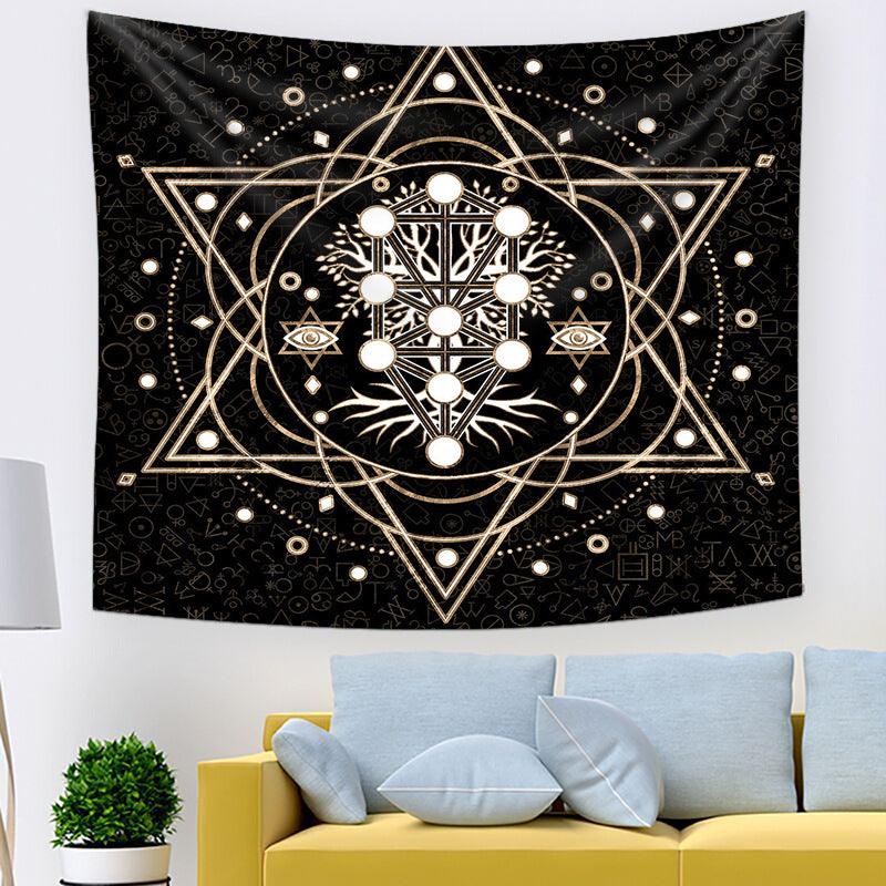 Lisslune | Tree of Life Home Wall Tapestry - Elegant Dorm & Room Decoration