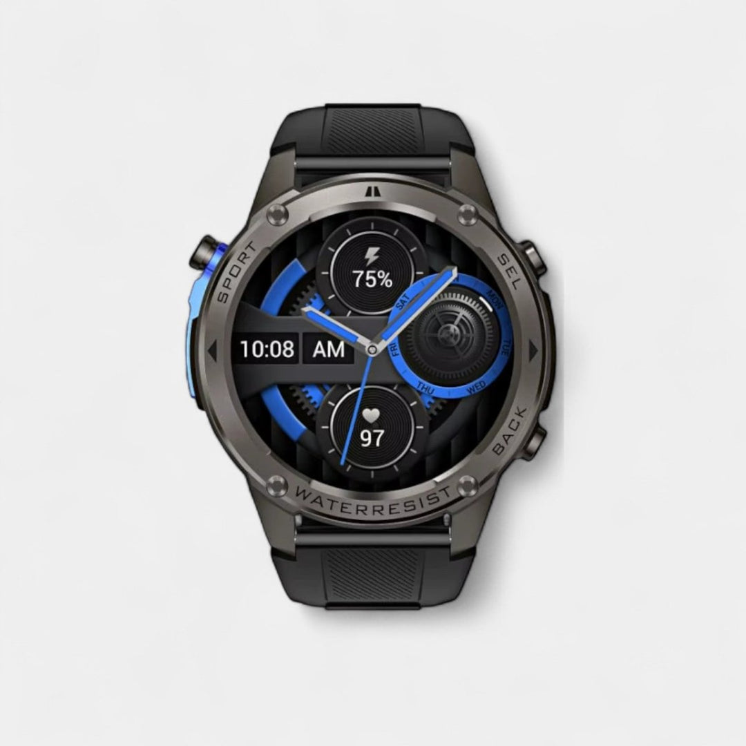 Lisslune | TrekSight X – Rugged Smartwatch with GPS and Health Tracking