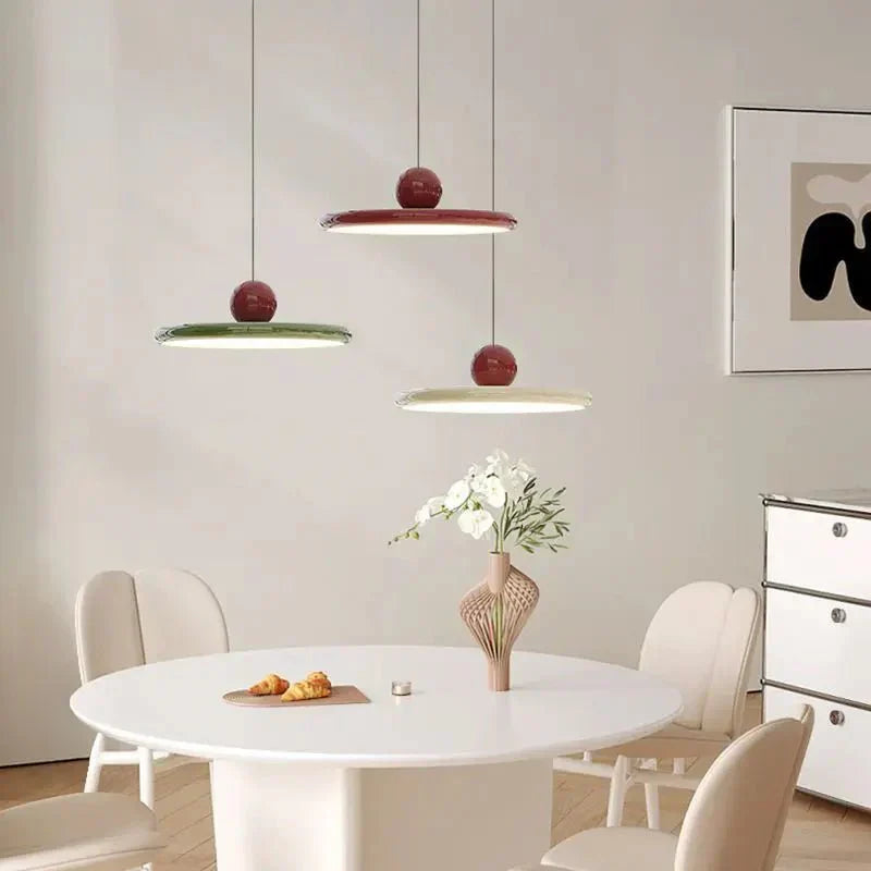 Lisslune | Trendy Bauhaus Glass Pendant Lamp - LunaBau