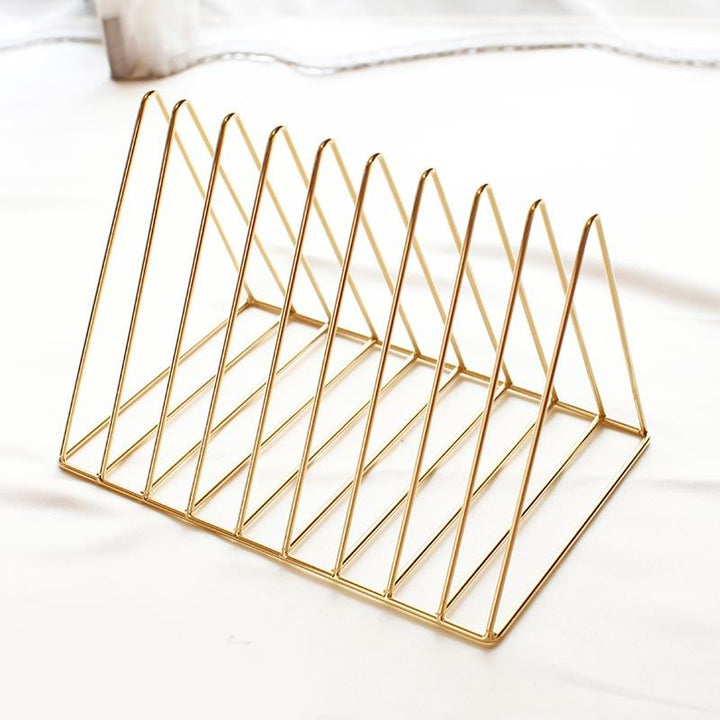 Rynx Minimalist Triangle Book Organizer