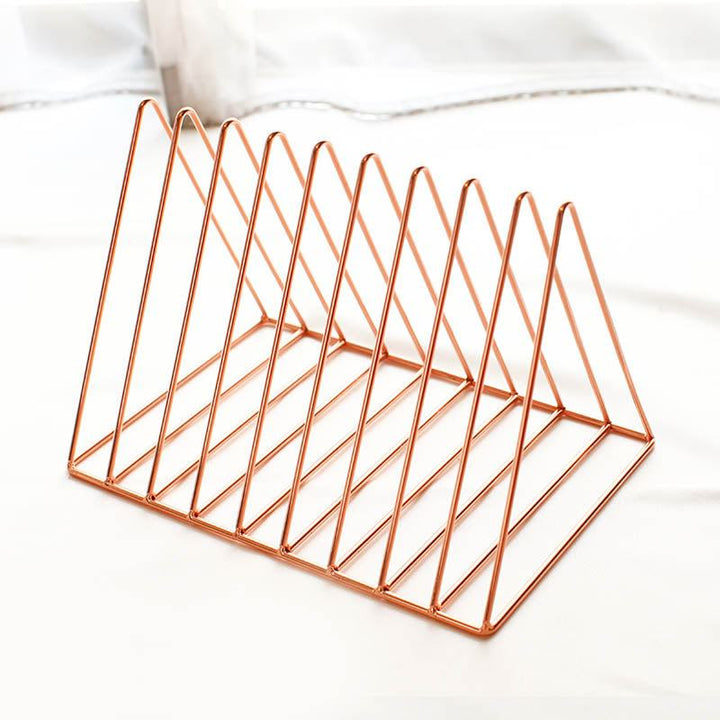 Rynx Minimalist Triangle Book Organizer