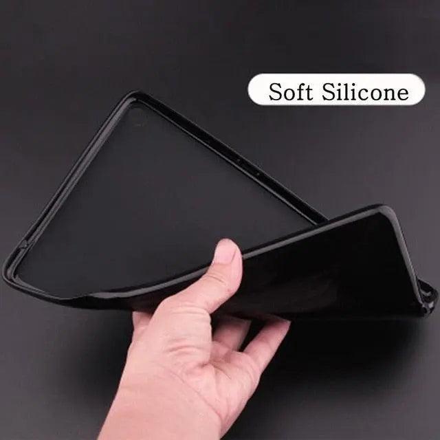 Lisslune | Elegant waterproof leather case with adjustable triple stand for Huawei MediaPad T5 10.1 - Stylish protection solution