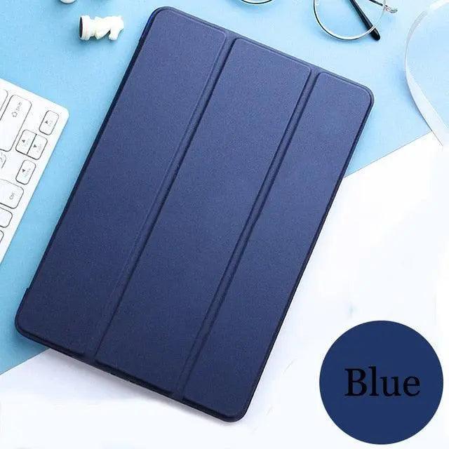 Lisslune | Elegant waterproof leather case with adjustable triple stand for Huawei MediaPad T5 10.1 - Stylish protection solution