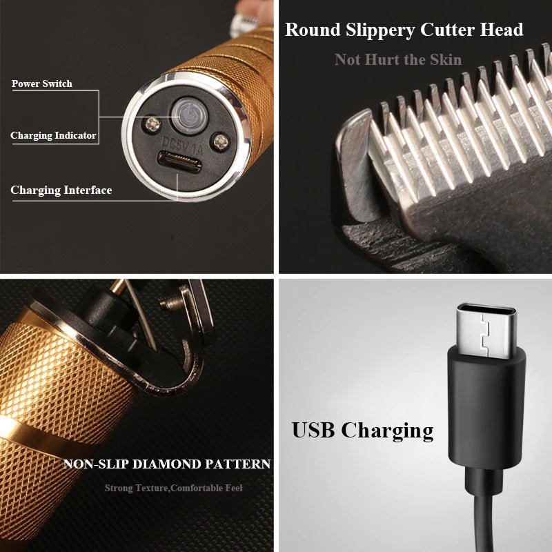 Lisslune | Trimax Pro – Cordless hair clipper with LED display