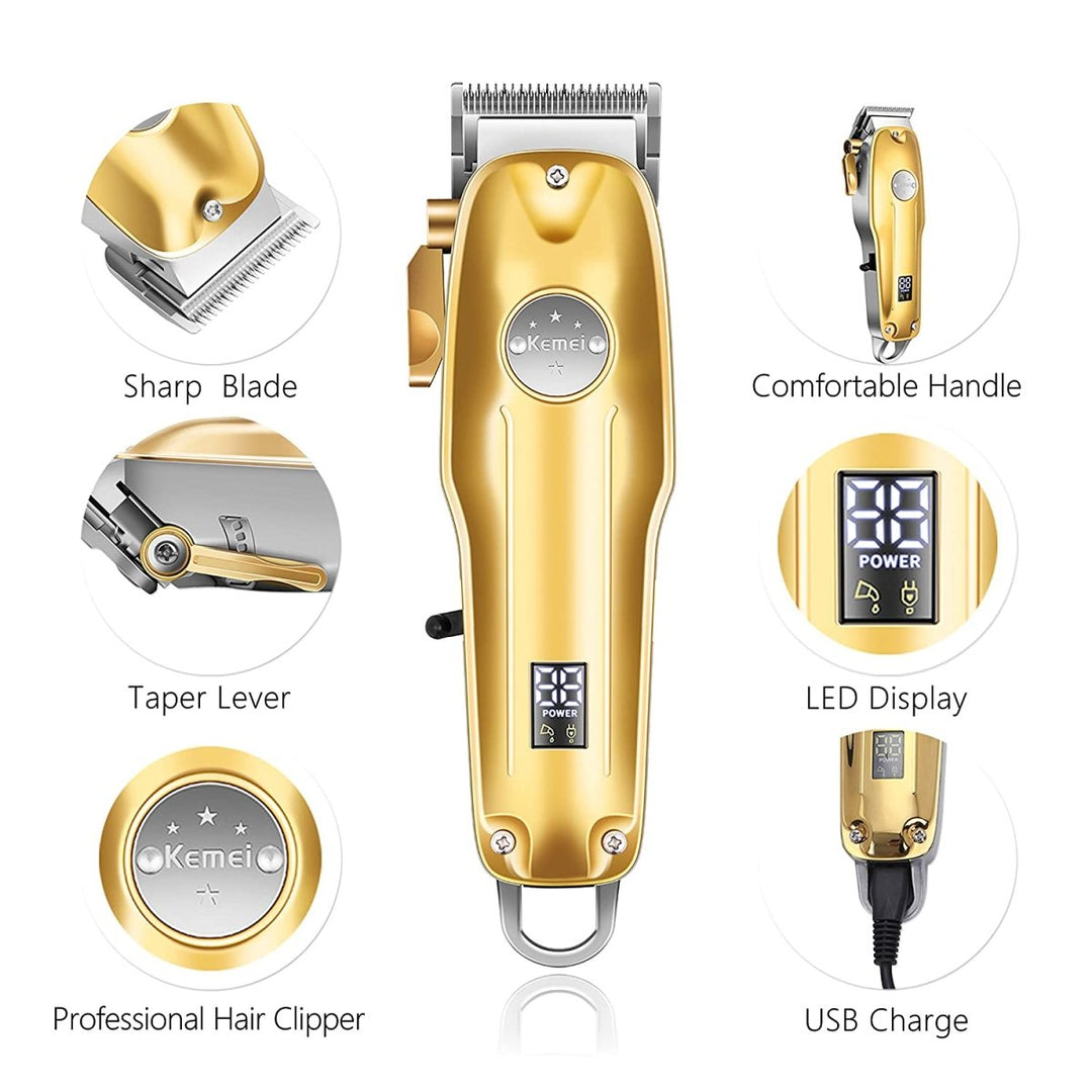 Lisslune | TRIMFORCE PRO 3 – 3-in-1 Professional Hair Trimmer Set for Men