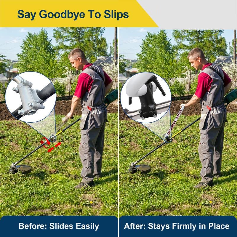 Lisslune | TRIMFORT – Ergonomic String Trimmer Handle Extension for Enhanced Comfort
