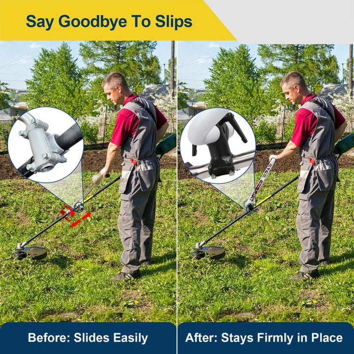 Lisslune | TRIMFORT – Ergonomic String Trimmer Handle Extension for Enhanced Comfort
