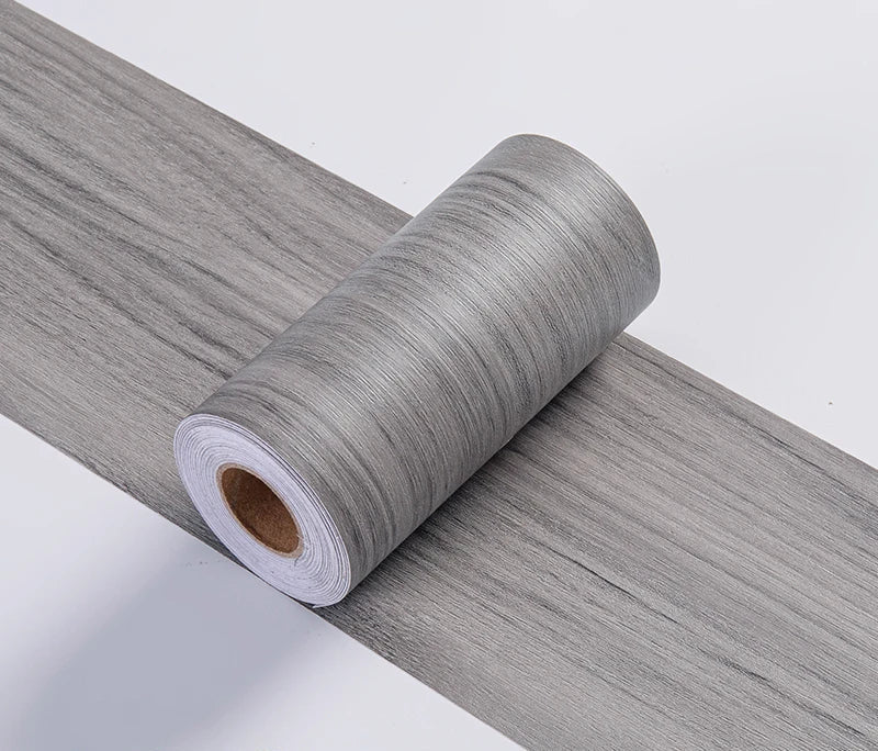Lisslune | CasaForm Premium Skirting Trim | Durable PVC wood grain wall base stickers for modern decoration