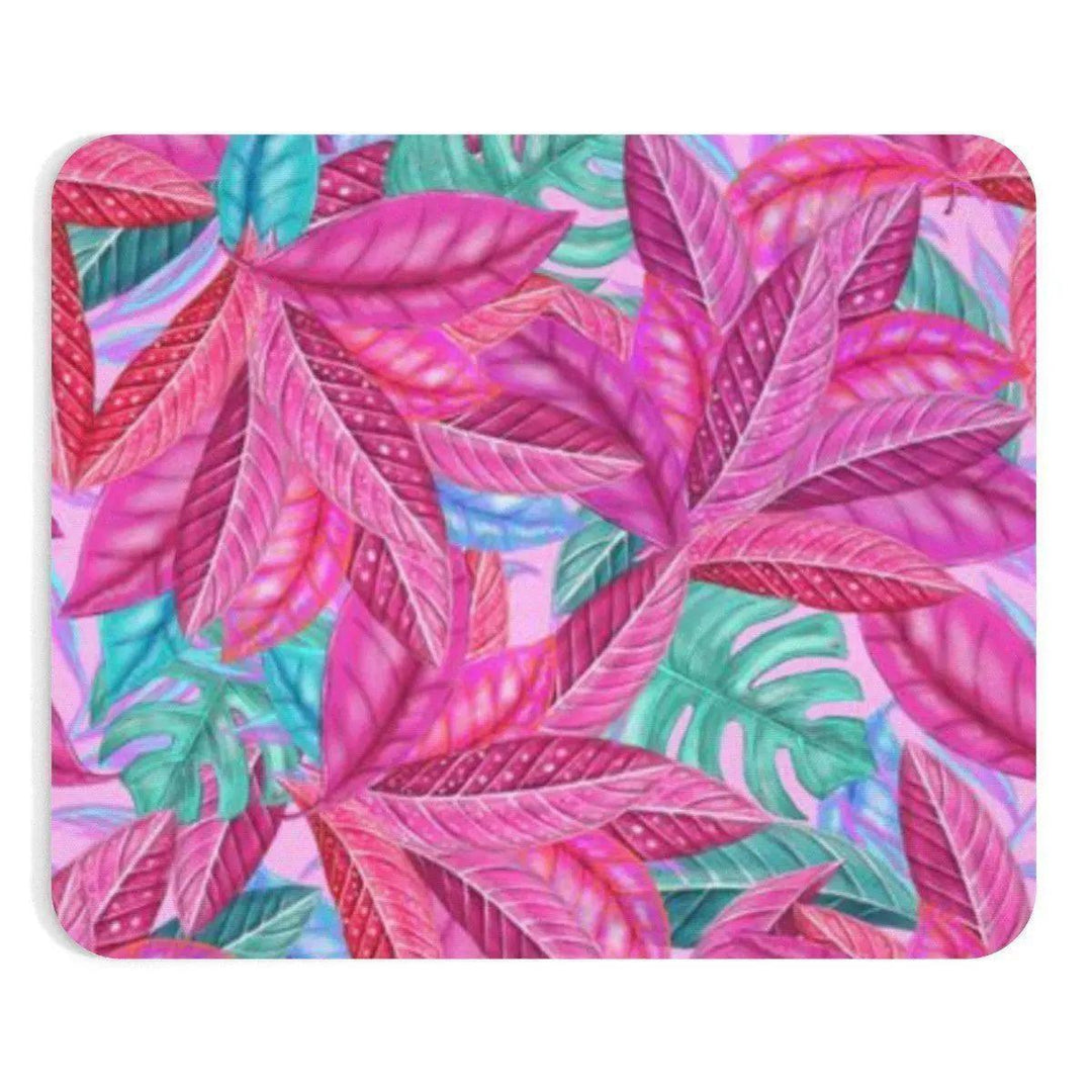 Lisslune | Tropical Paradise Neoprene Mouse Pad for a Chic Workspace Transformation