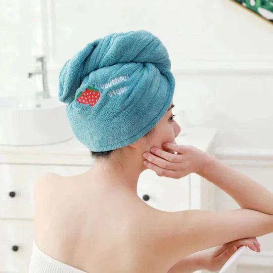 Lisslune | Microfiber Hair Towel with Adjustable Closure