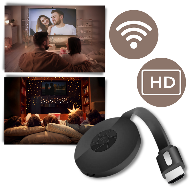 Lisslune | TV Dongle for Smart TV Conversion – HDMI Stick for Phone Mirroring & Streaming