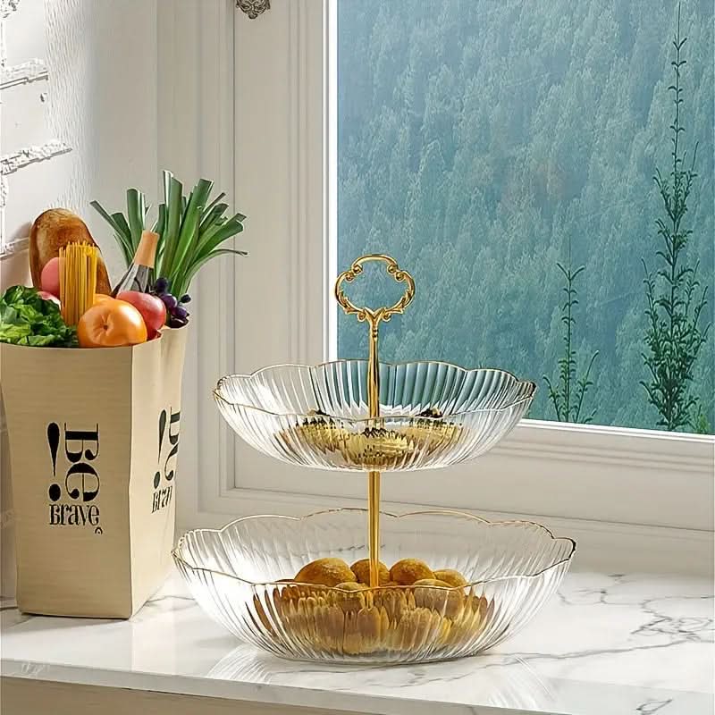Lisslune | 3-Tier Modern Fruit Bowl Organizer