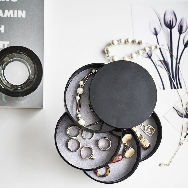 Lisslune | TwistVault – Multifunctional rotating jewelry organizer