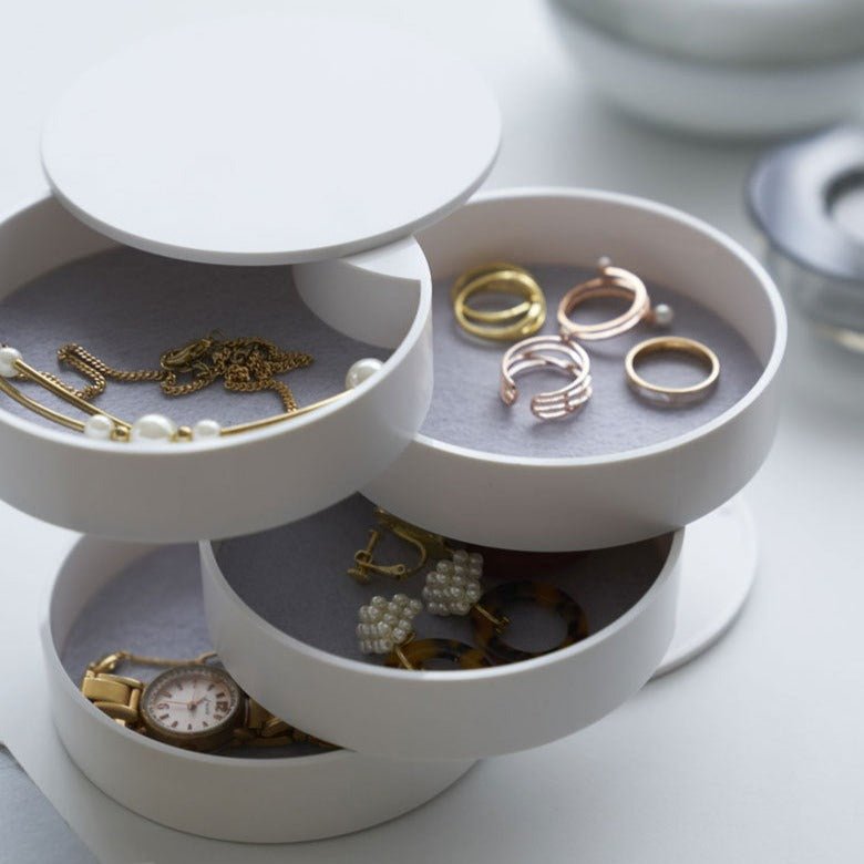 Lisslune | TwistVault – Multifunctional rotating jewelry organizer