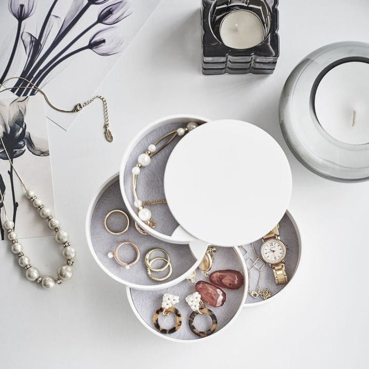 Lisslune | TwistVault – Multifunctional rotating jewelry organizer
