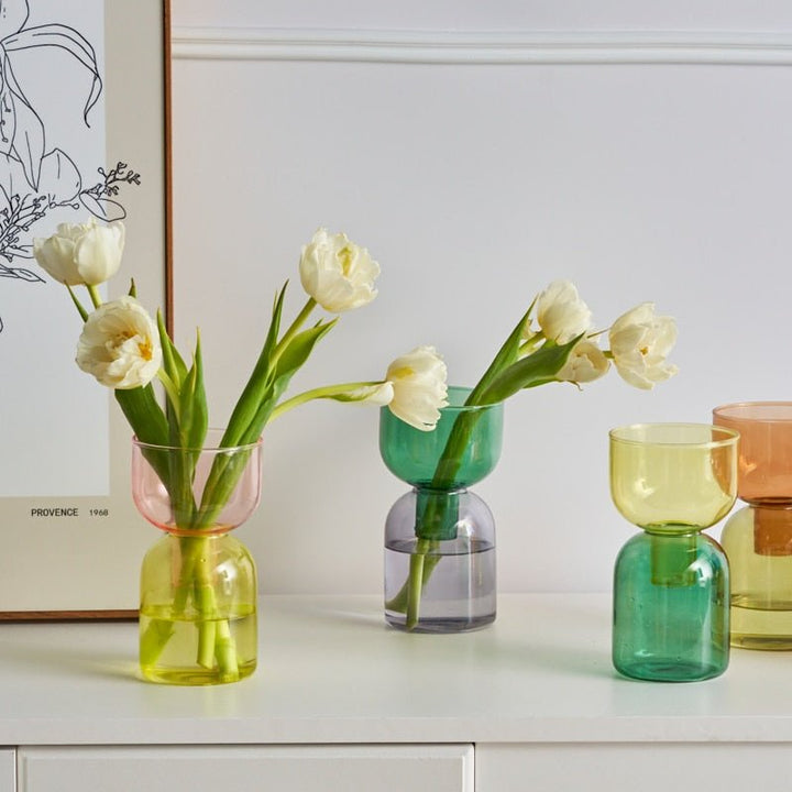 Lisslune | Two-Piece Mini Bud Vase Terrarium Set