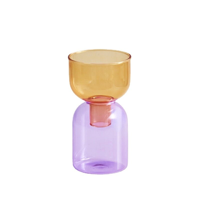Lisslune | Two-Piece Mini Bud Vase Terrarium Set