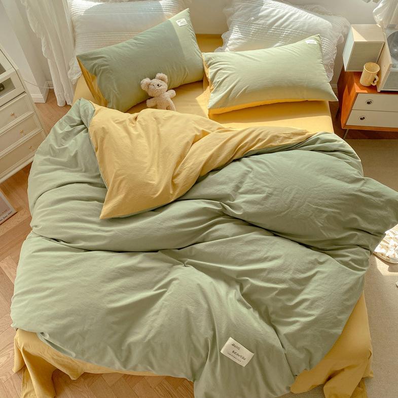 Rynx Two-Color Morandi Color Bedding Set