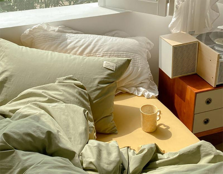 Rynx Two-Color Morandi Color Bedding Set