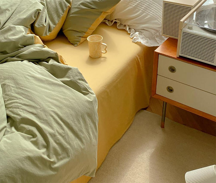 Rynx Two-Color Morandi Color Bedding Set
