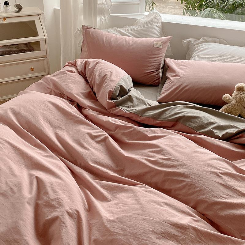 Rynx Two-Color Morandi Color Bedding Set