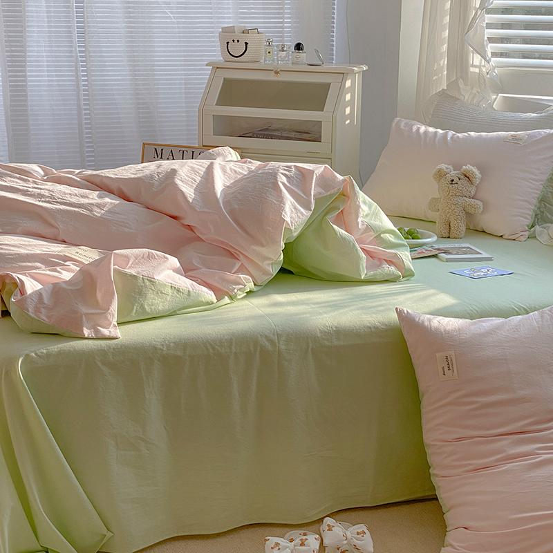 Rynx Two-Color Morandi Color Bedding Set