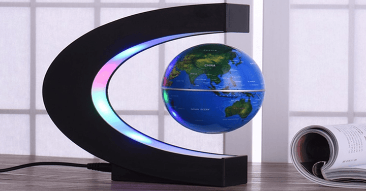 Lisslune | Modern Globe – Enjoy the magical magnetic levitation of the world!