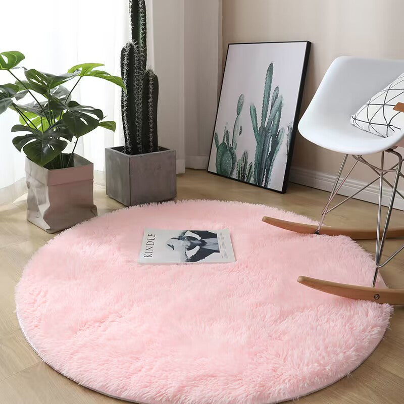 Lisslune | Cozy soft round rug