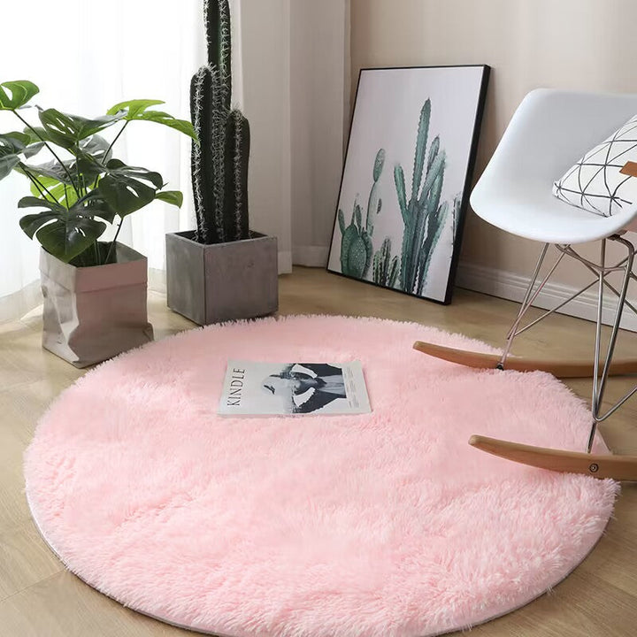 Lisslune | Cozy soft round rug