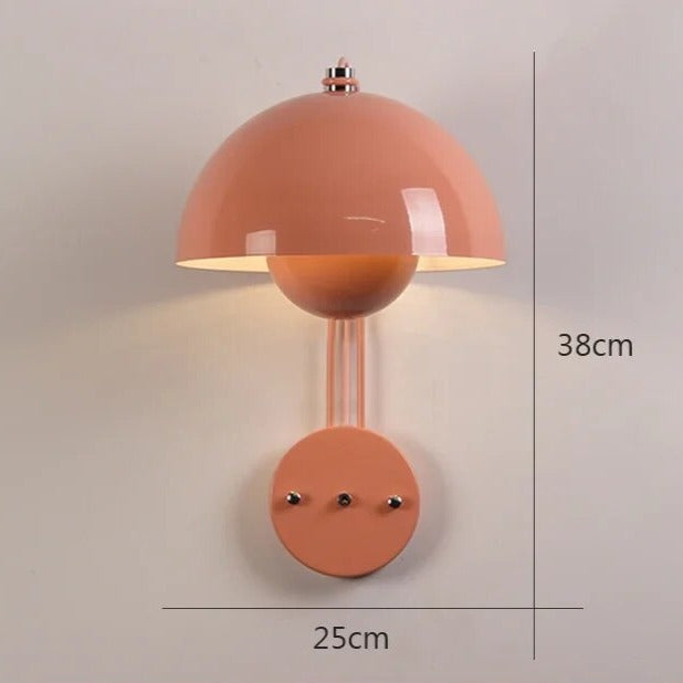 Lisslune | Frendorf - Charming Mushroom Wall Lamp for a Cozy, Stylish Shine
