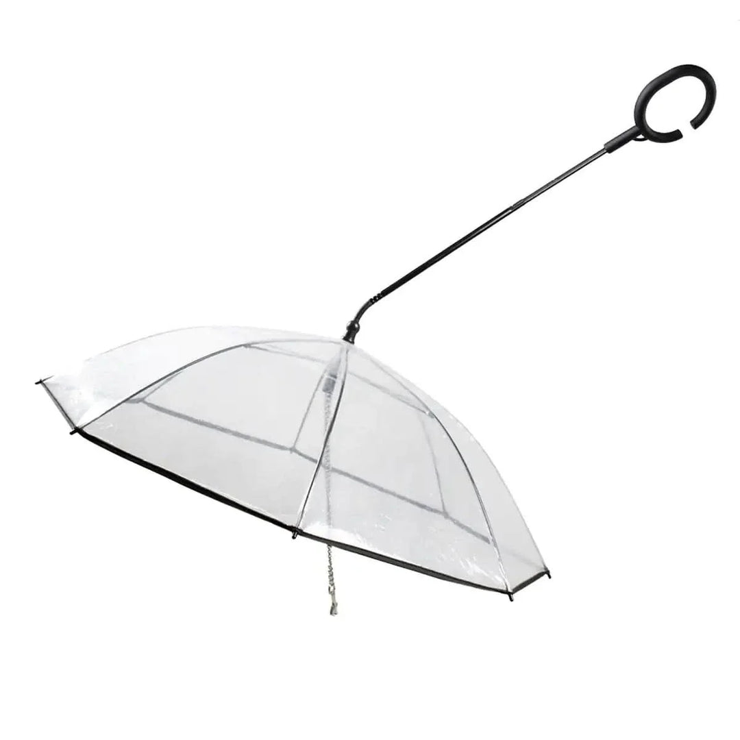 Lisslune | Transparent Dog Umbrella for Dry Walks in the Rain
