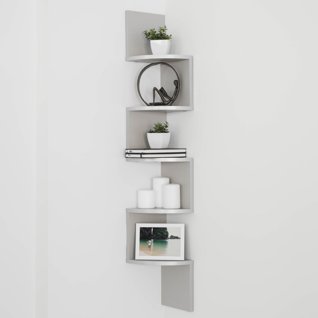 Lisslune | Corner wall - Wall shelf Maximize space stylishly