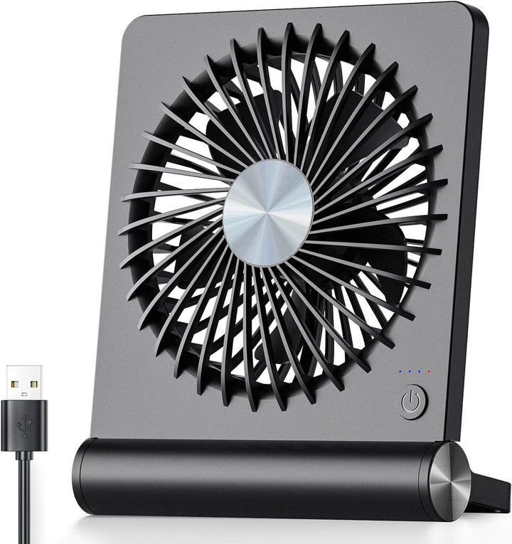 Lisslune | Quiet Compact Desk Fan for Home Office
