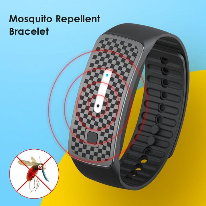 Lisslune | Ultrasonic Mosquito Band USB Charging Mosquito Repellent Bracelet Best Insect Repellent Wristband