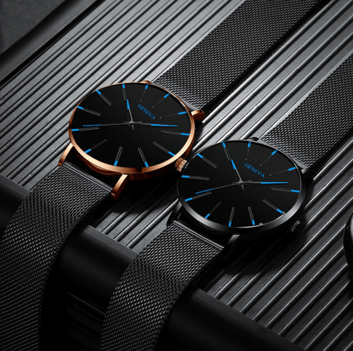 Lisslune | Men’s Ultra-Thin Minimalist Business Watch